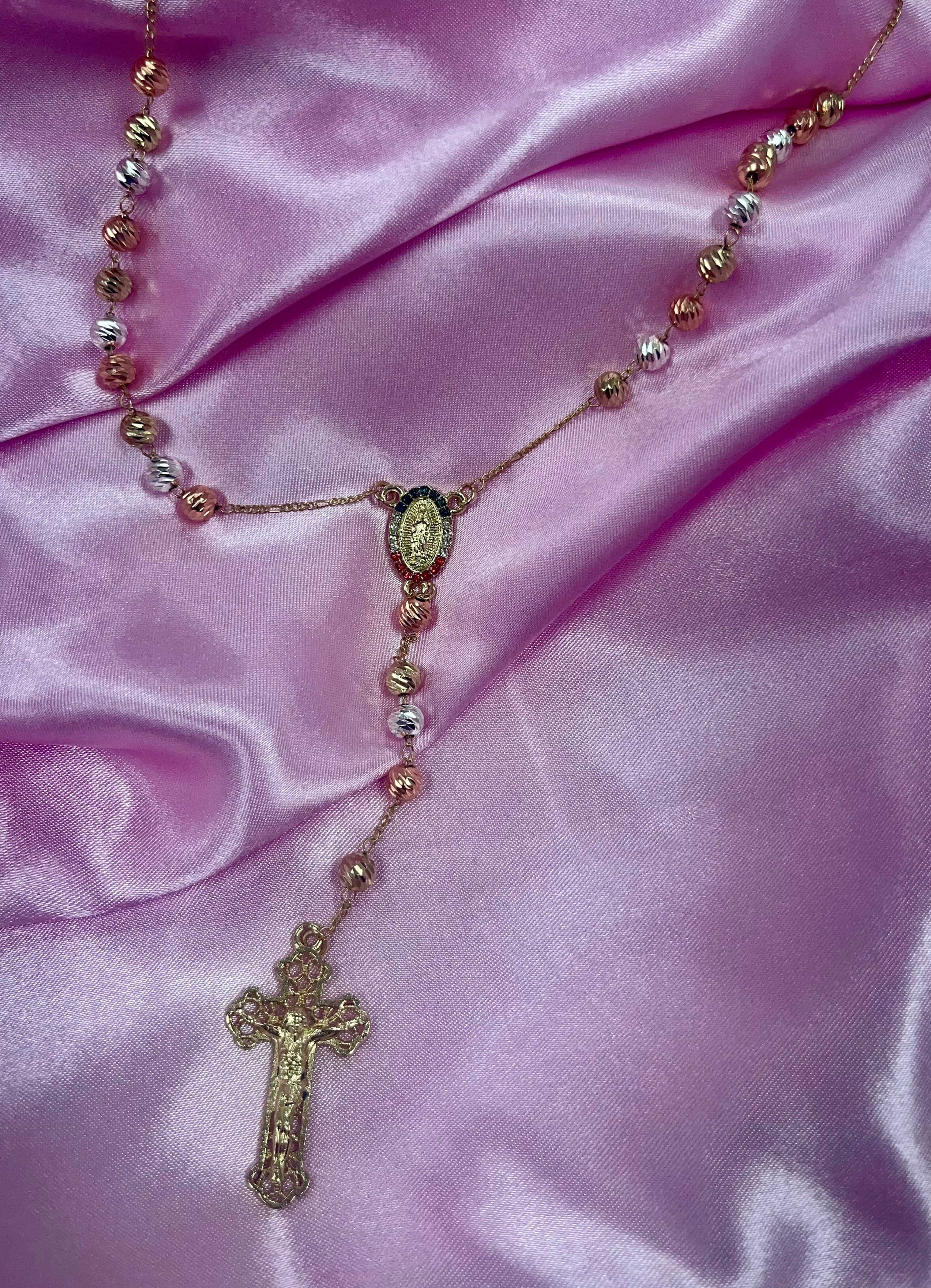 Tricolor Guadalupana Rosary