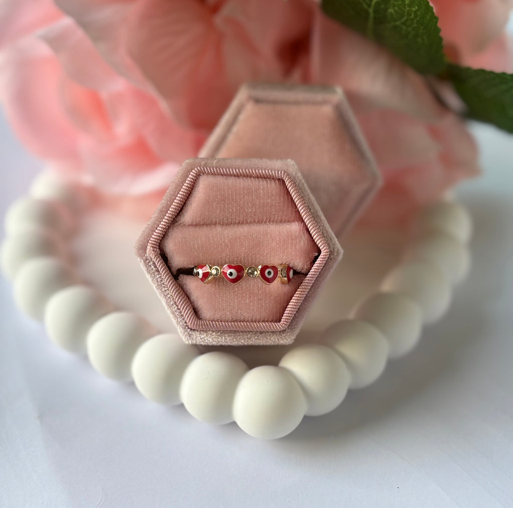 Red Evil Eye Ring