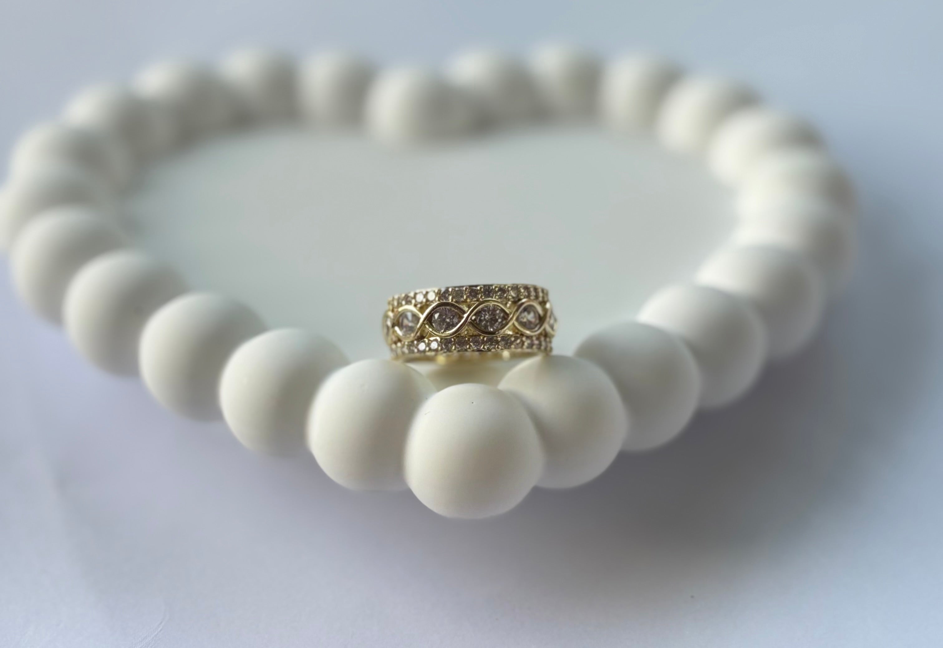 Twirl of Diamond Ring