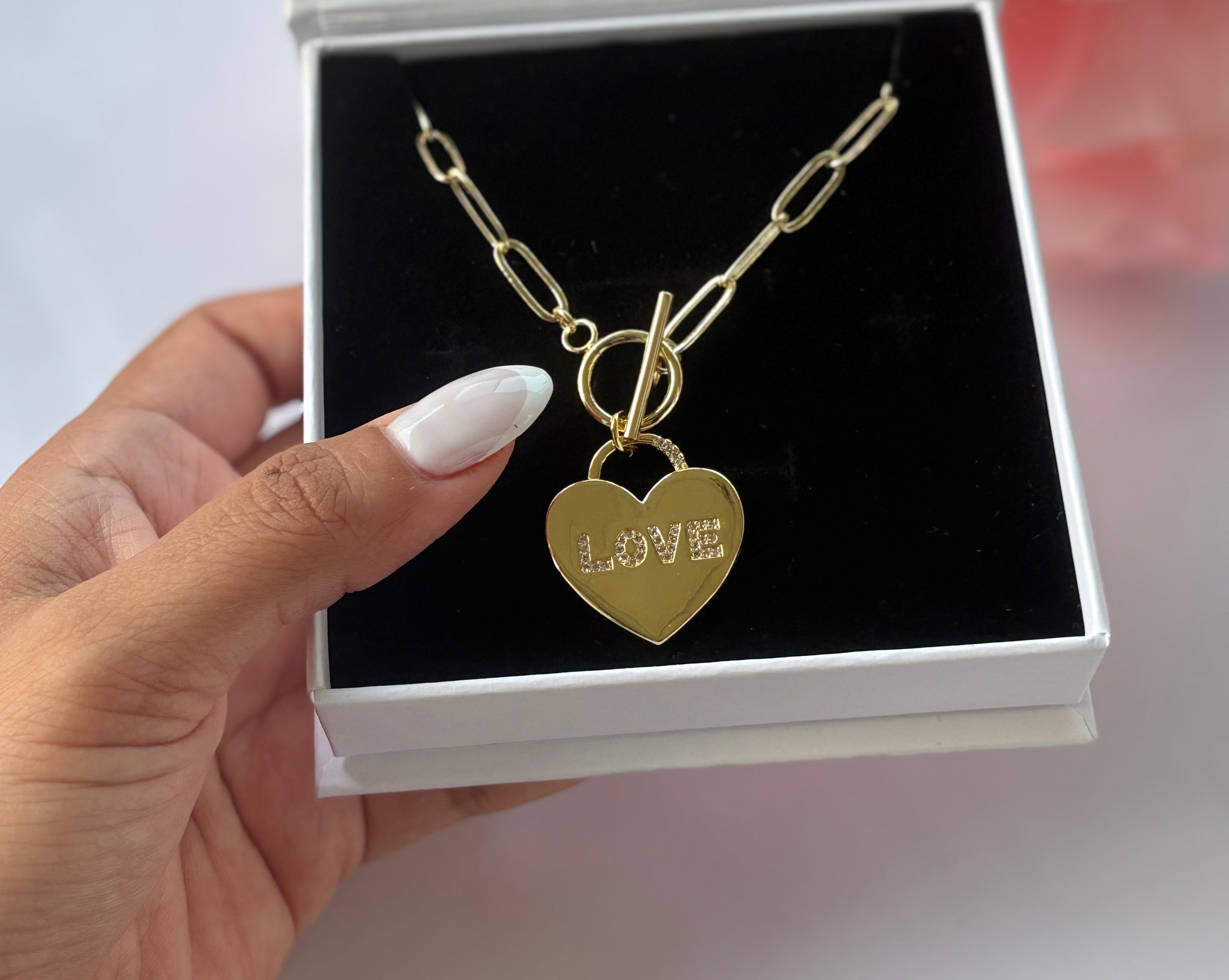 Diamond Love Necklace