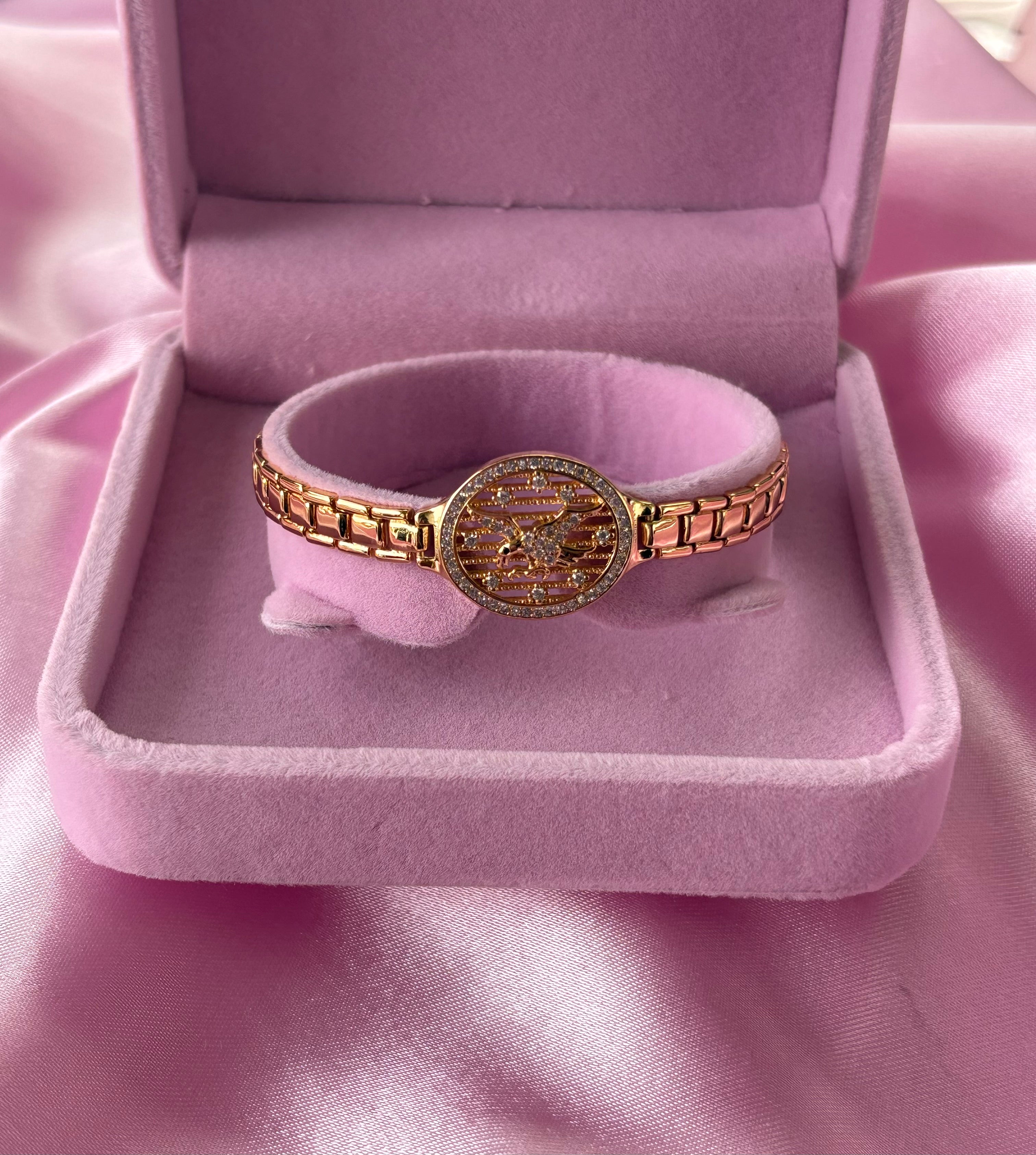 Dove Watch-Style Bracelet