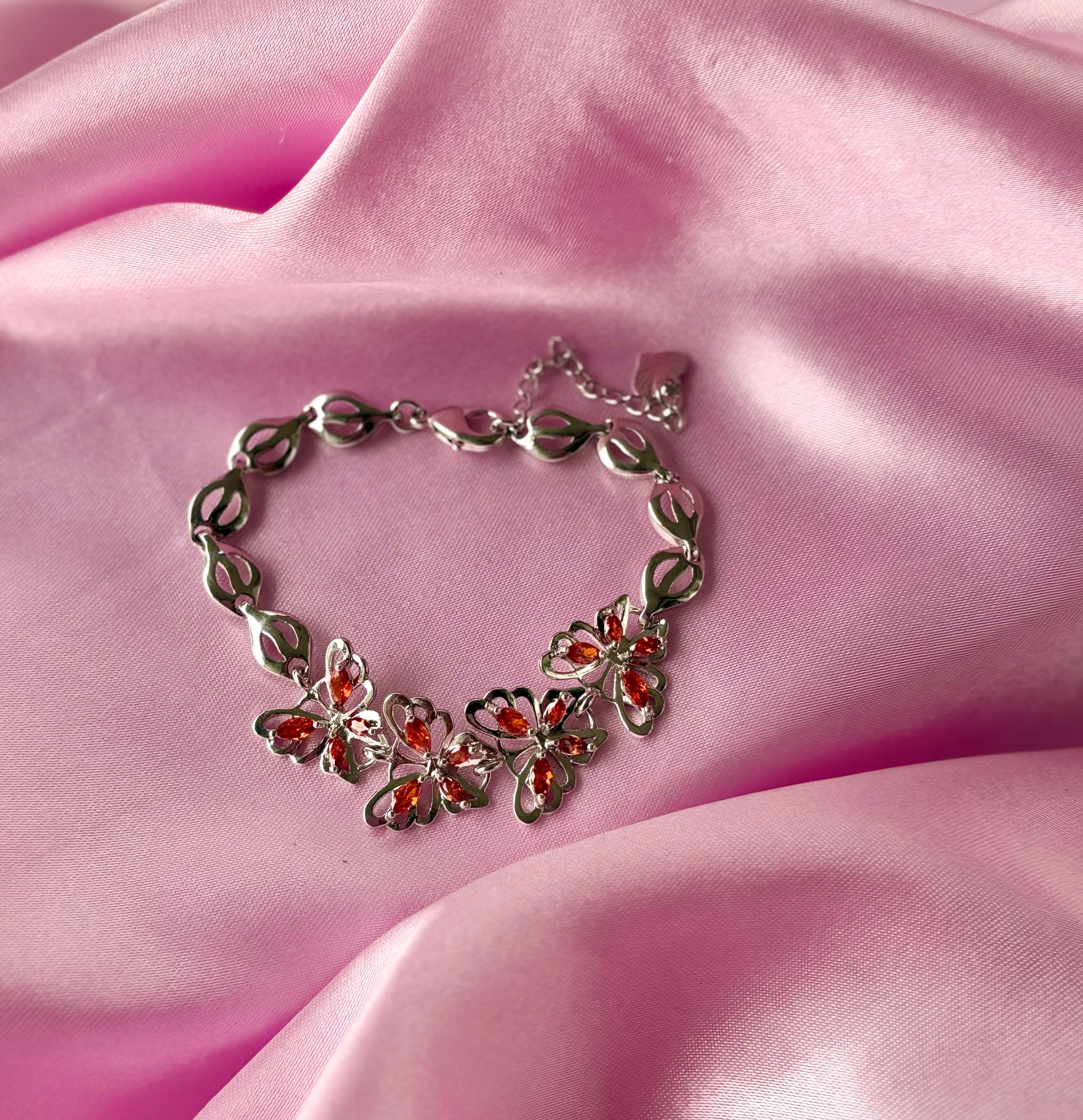Sunrise Bloom Charm Bracelet