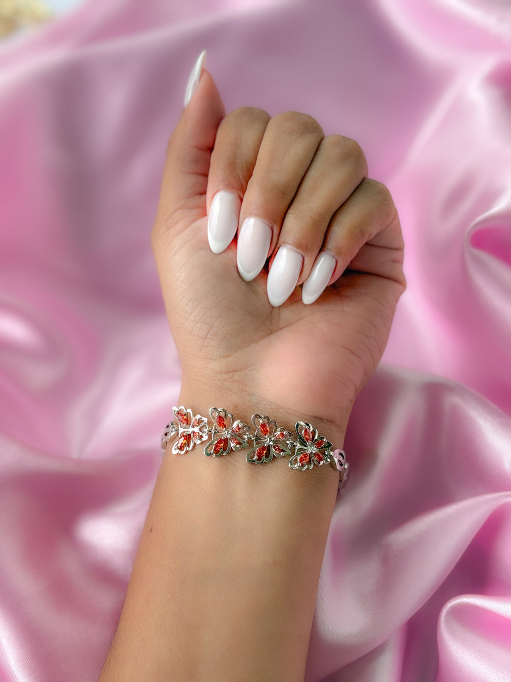 Sunrise Bloom Charm Bracelet
