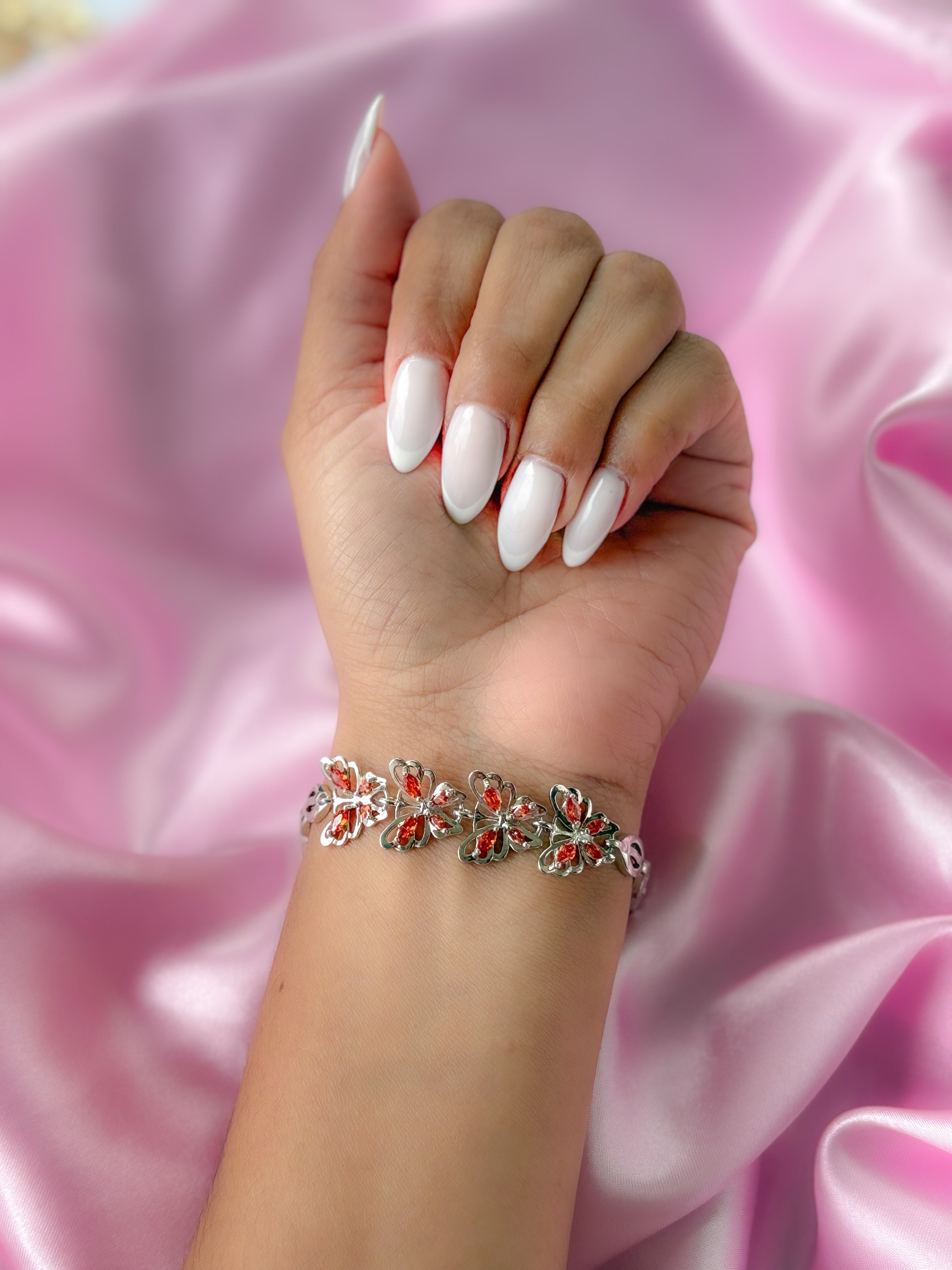 Sunrise Bloom Charm Bracelet