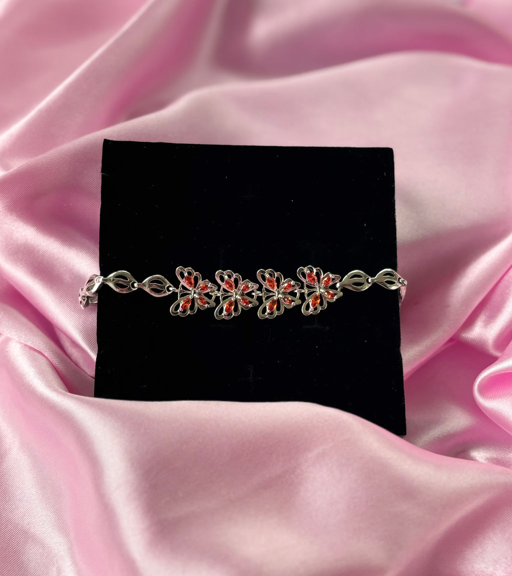 Sunrise Bloom Charm Bracelet