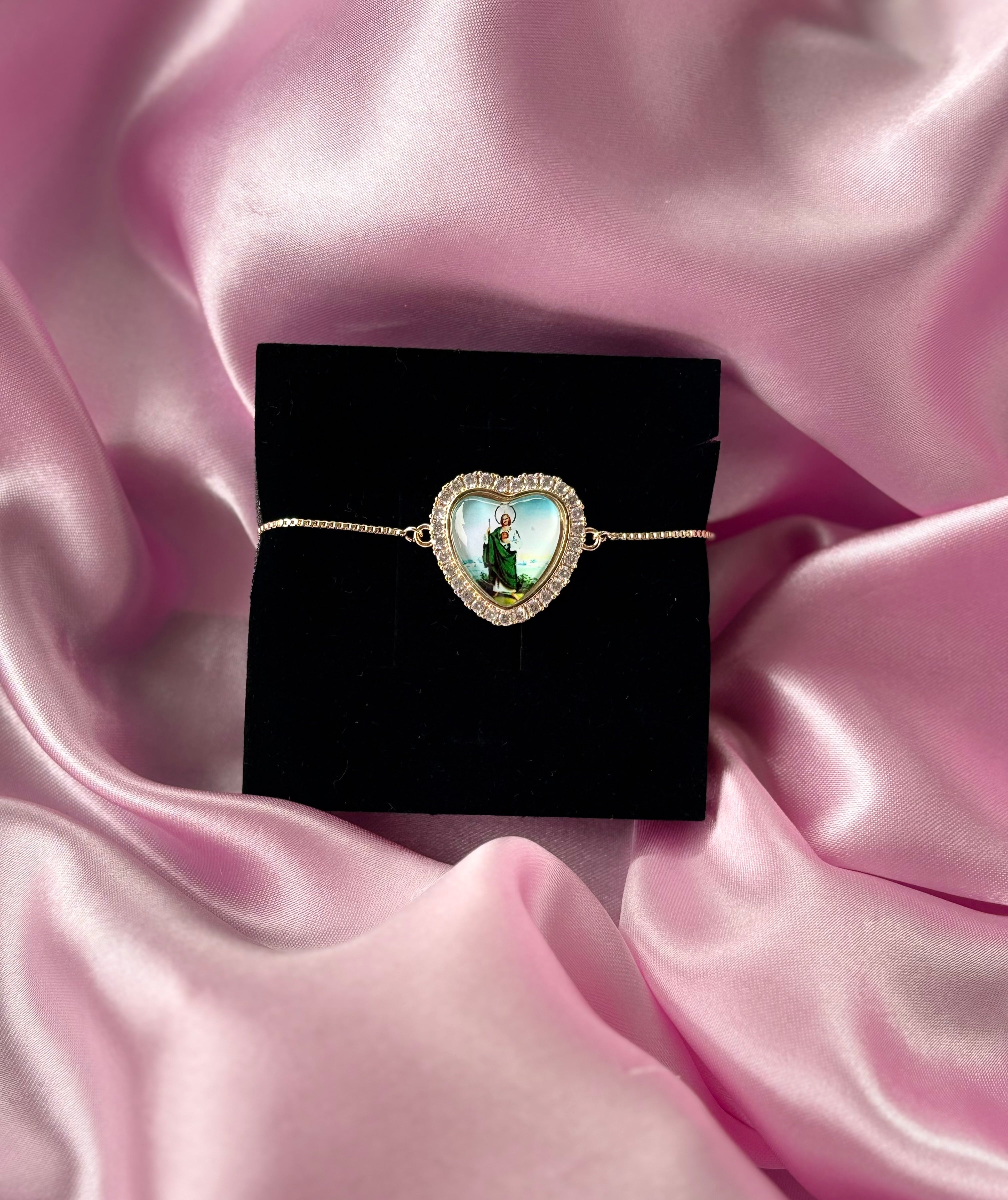 San Judas Tennis Bracelet