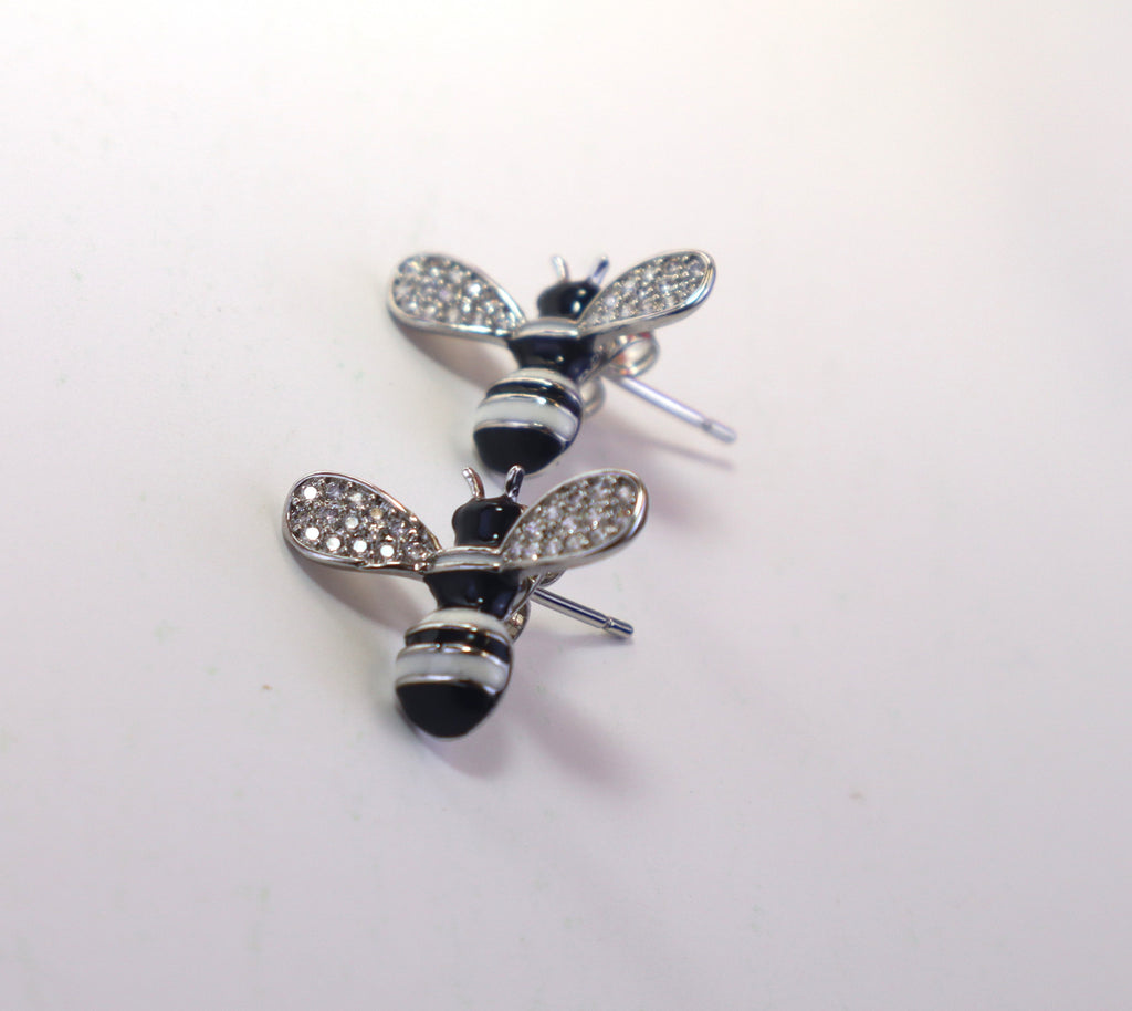 Queen Bee Sparkle Studs
