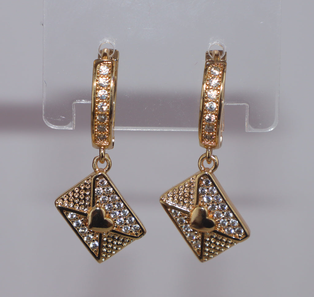 Sweet Message Earrings