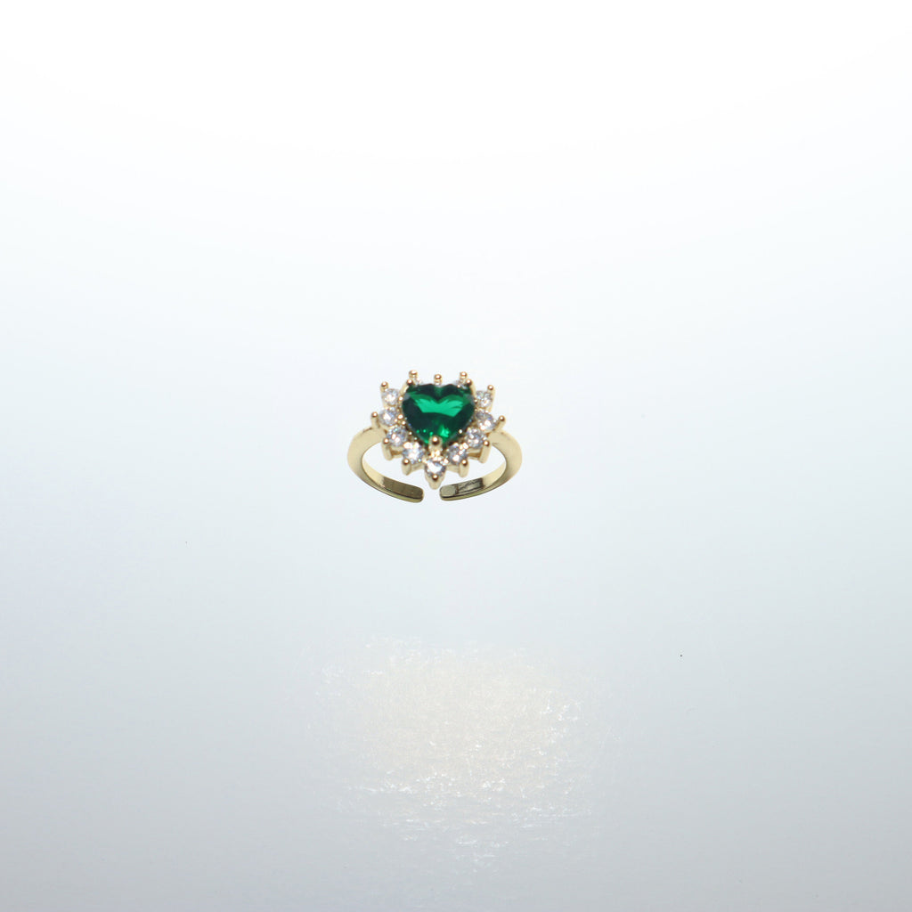 Emerald Goddess Ring