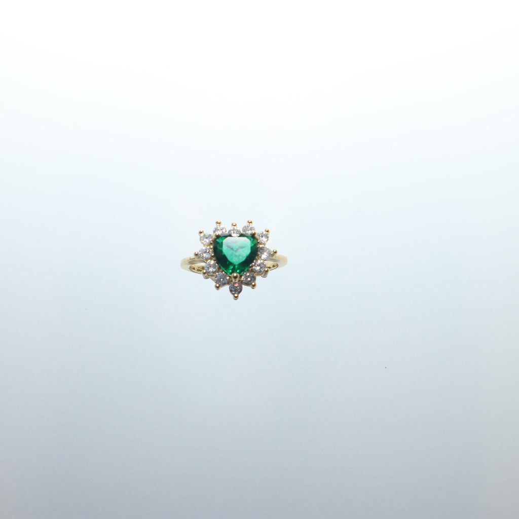 Emerald Goddess Ring