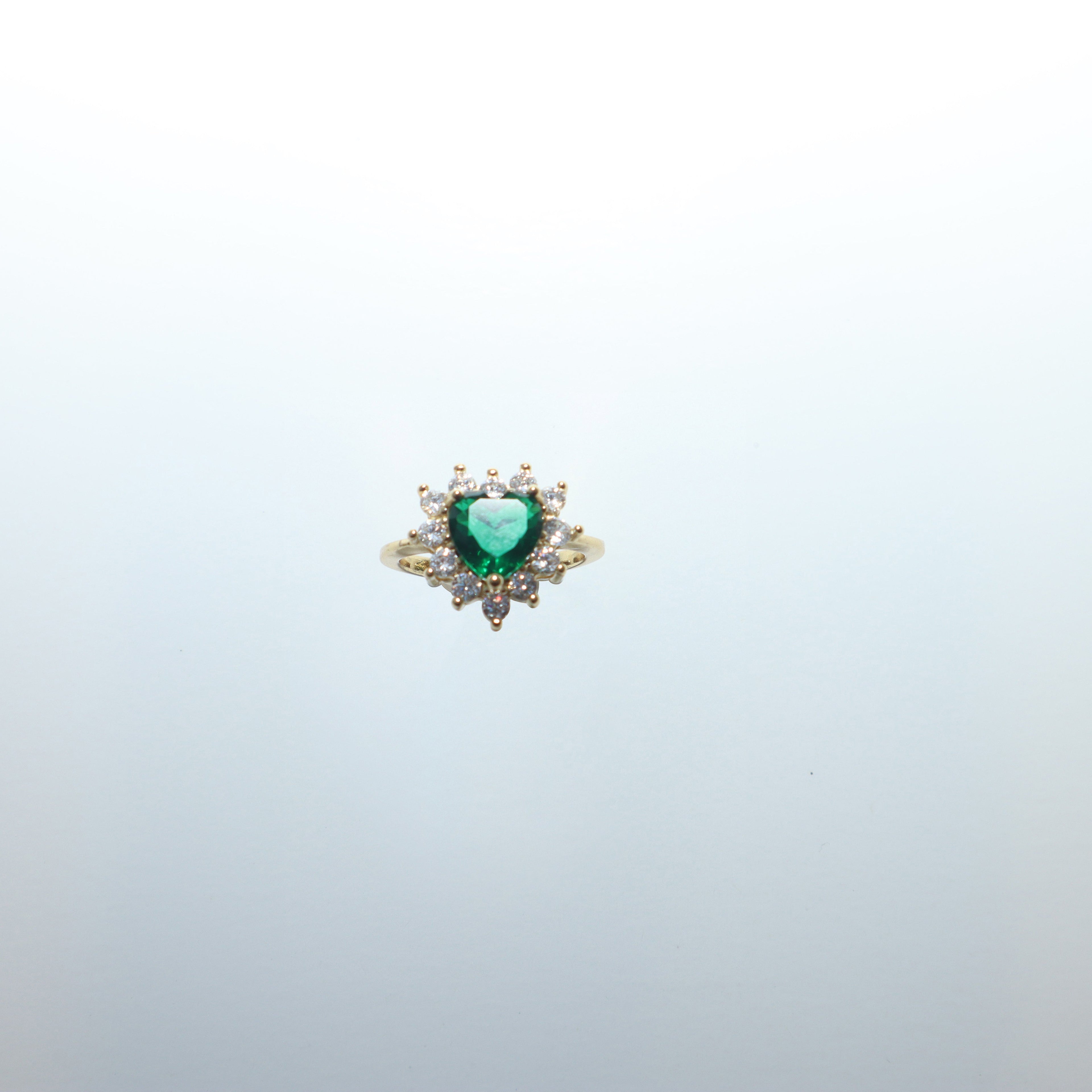 Emerald Goddess Ring