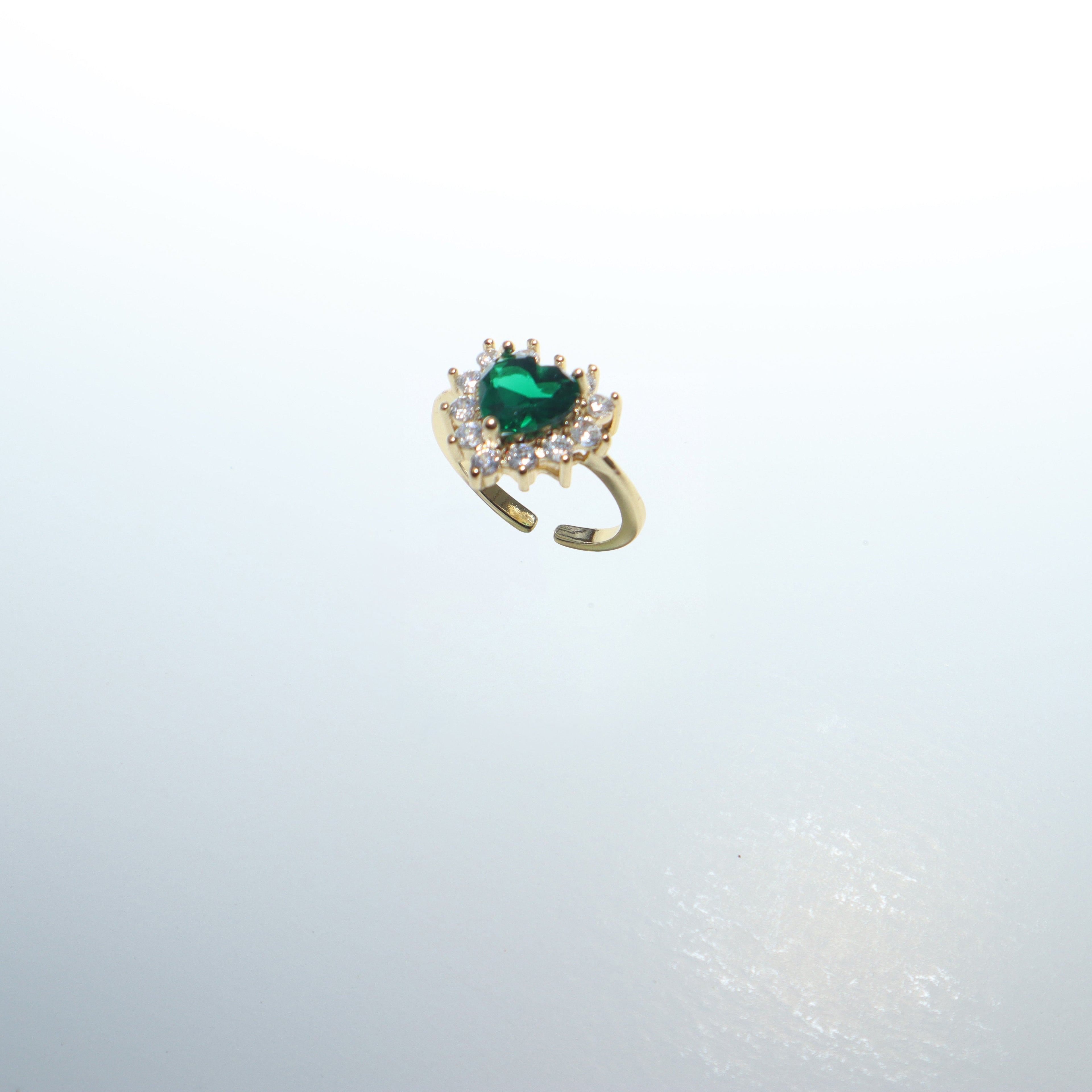 Emerald Goddess Ring