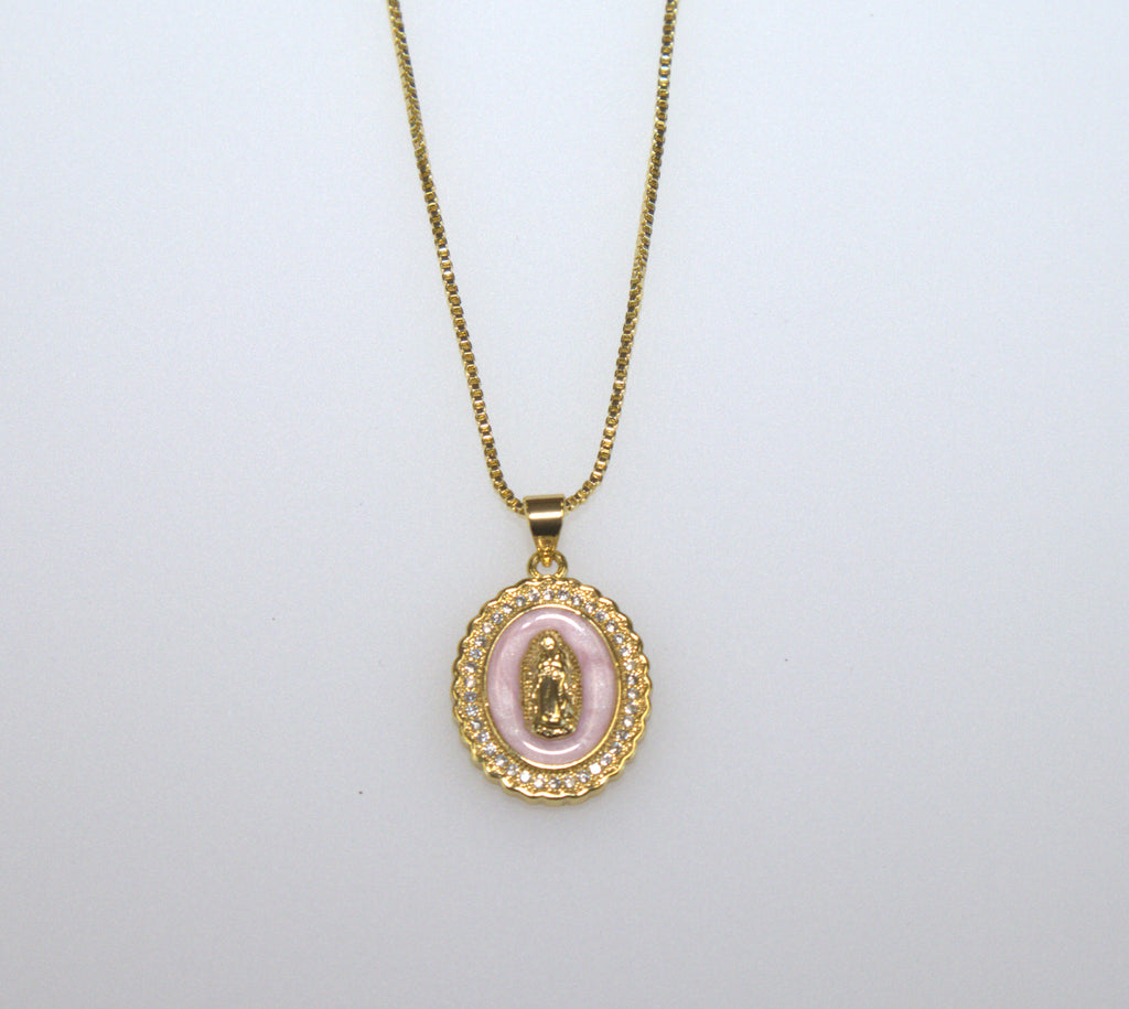 Rose Guadalupe Necklace