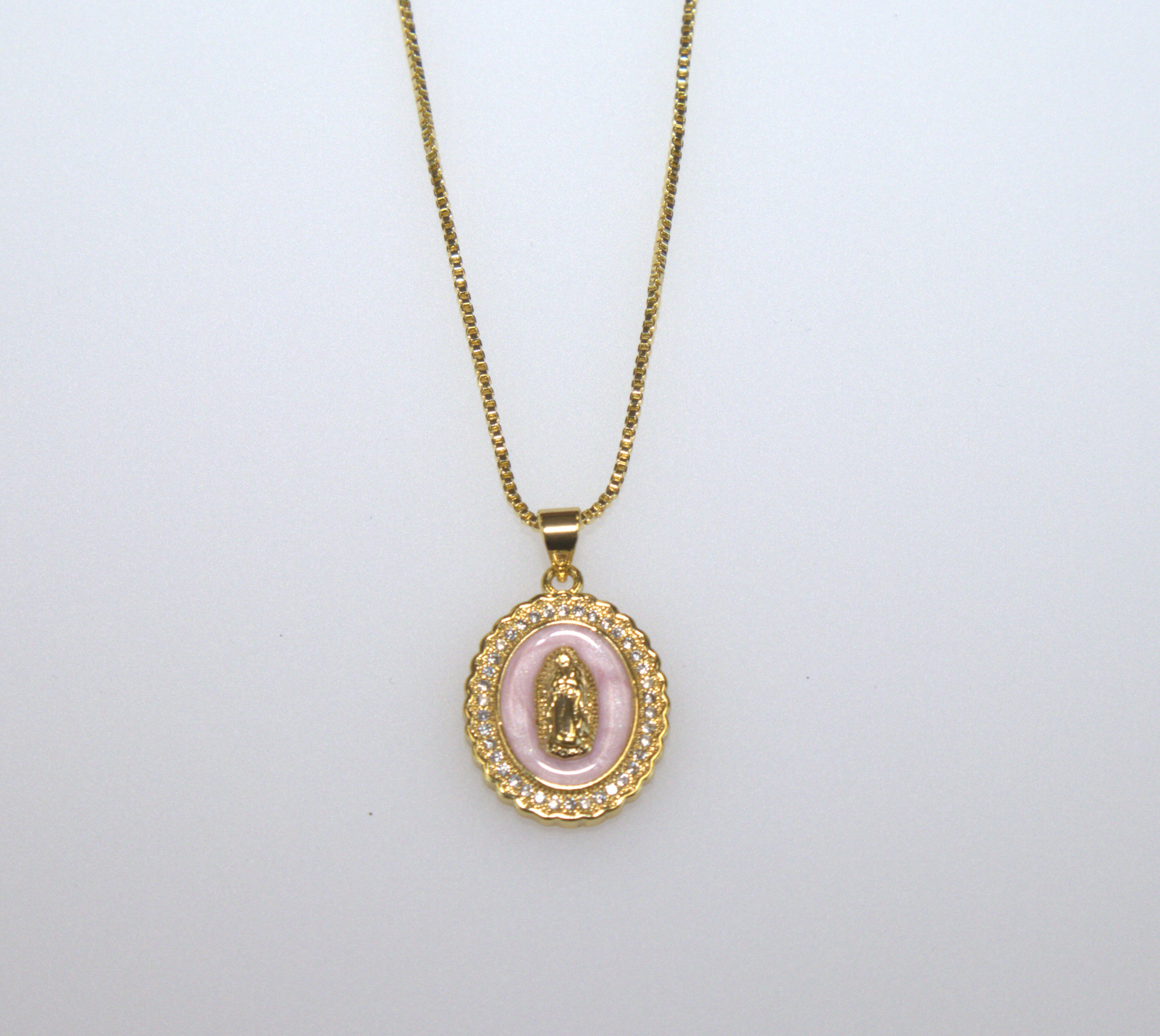 Rose Guadalupe Necklace