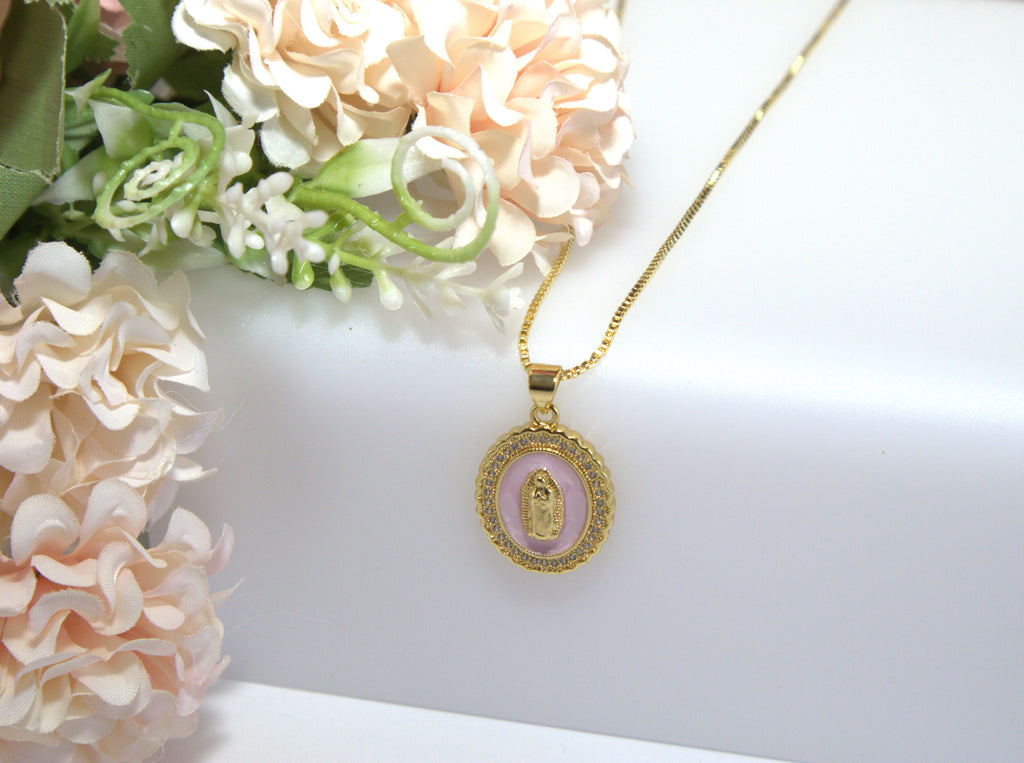 Rose Guadalupe Necklace